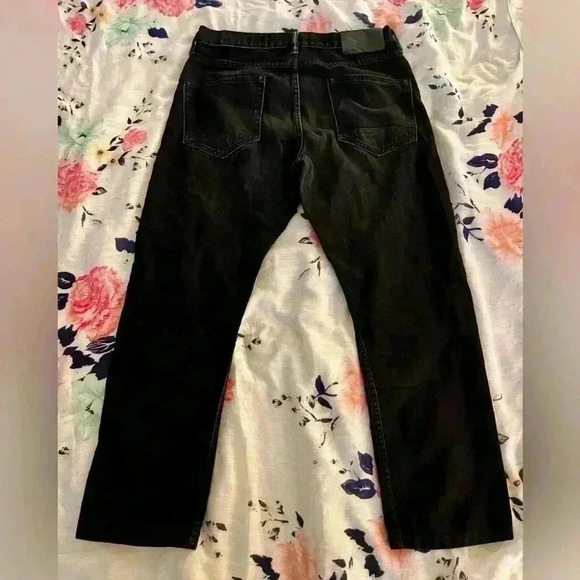 All Saints Rigg Fit Black Jeans Men's Size 28 - Picture 2 of 8